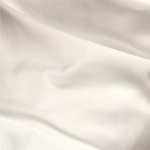 Lulus Likely Lover Ivory Satin Asymmetrical Cowl Neck Romper - Picture 3 of 7